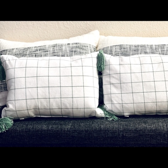 2 Target Bullseye “Welcome to the Carrot Patch” Pillows - Picture 5 of 6